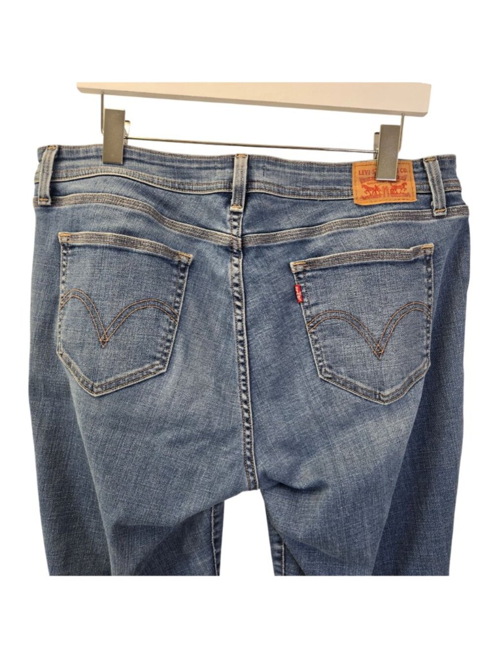 Levi's 529 Curvy Bootcut Jeans Size 16 - Picture 5 of 7